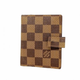 Louis Vuitton Damier Agenda Mini Ebene Planner Cover R20705 for Men and Women