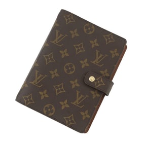 Louis Vuitton Monogram Agenda MM Planner Cover R20105 LOUIS VUITTON Schedule Book