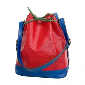 Louis Vuitton Epi Noe Shoulder Bag M44082 in Castilian Red, Borneo Green, and Toledo Blue for Women