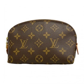 Louis Vuitton Monogram Pochette Tick PM M47515 Brown Women's Pouch