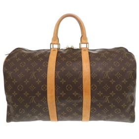 Louis Vuitton Keepall 45 Monogram M41428 Brown Boston Bag 1299 LOUIS VUITTON
