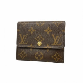 Louis Vuitton Monogram Anais Tri-fold Wallet M60402 Brown Men's/Women's