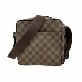 Louis Vuitton Damier Olaf PM Shoulder Bag N41442 Ebene Women's
