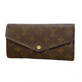 Louis Vuitton Monogram Portefeuille Sarah Long Wallet M60531 Brown Women's