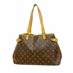 Louis Vuitton Monogram Batignolles Horizontal Tote Bag M51154 Brown Women's