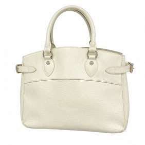 Louis Vuitton Epi Passy PM Handbag M5926J White Women's