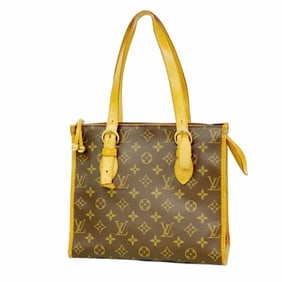 Louis Vuitton Monogram Popincourt Tote Bag M40007 Brown Women's