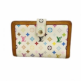 Louis Vuitton Monogram Multicolore Portefeuille Viennois Wallet M92987 Bron Women's