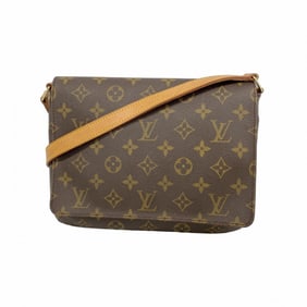 Louis Vuitton Monogram Musette Tango Short Strap Shoulder Bag M51257 Brown Women's