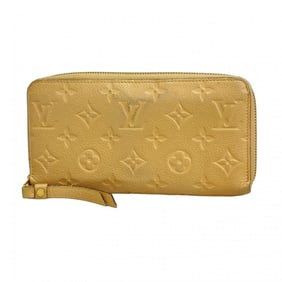 Louis Vuitton Monogram Empreinte Zippy Wallet M60746 Dune Women's Long