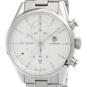 TAG HEUER Carerra Calibre 1887 Steel Automatic Watch CAR2111 Polished