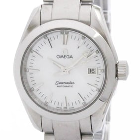 OMEGA Seamaster Aqua Terra MOP Dial Automatic Watch 2573.70 Polished