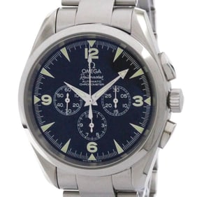 OMEGA Seamaster Railmaster Chronograph Steel Watch 2512.52 Polished
