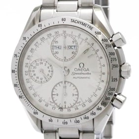 OMEGA Speedmaster Triple Date Steel Automatic Watch 3521.30 Polished