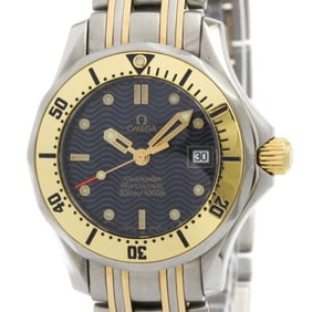 OMEGA Seamaster Professional 300M 18K Gold Steel Watch 2382.80 Polished