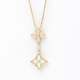 Louis Vuitton Pandantif Starblossom Diamond Necklace Pink Gold (18K) Diamond,Mother Of Pearl