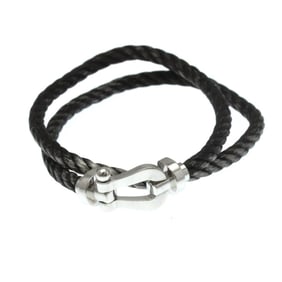 Fred Force 10 Large Bracelet White Gold (18K),Stainless Steel No Stone Charm Bracelet Silver