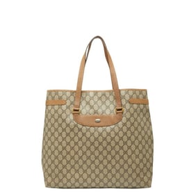 Gucci GG Supreme Tote Bag 3902061 Brown Leather Women's GUCCI
