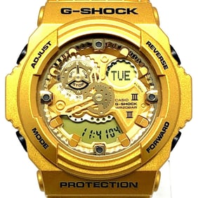 G-SHOCK CASIO GA-300GD-9A Crazy Gold Analog-Digital Watch with Big Case, Dark Gold, Released August