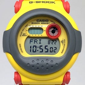 G-SHOCK CASIO G-001-9 Jason Capsule Tough Nexax Yellow/Gray Watch, DW-001J-9 Reproduction Model,