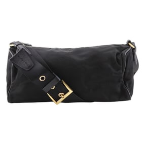Prada PRADA shoulder bag, nylon, black, women's