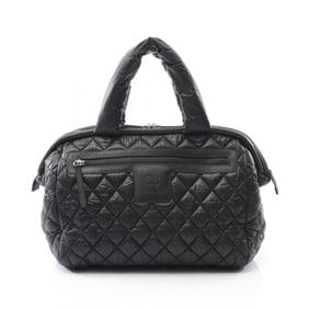 CHANEL Coco Cocoon handbag, nylon, women's, black, A47205