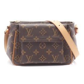 Louis Vuitton Viva Cite PM Shoulder Bag, Coated Canvas and Leather, Monogram, Women's, Brown, M51165