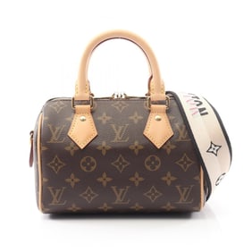 Louis Vuitton Speedy Bandouliere 20 Handbag, Coated Canvas and Leather, Monogram, Women's, Brown,