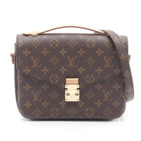 Louis Vuitton Metis MM Pochette Handbag, Coated Canvas and Leather, Monogram, Women's, Brown, M44875