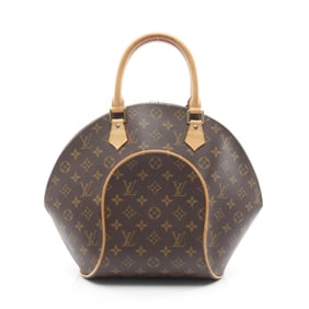 Louis Vuitton Ellipse MM Handbag, Coated Canvas and Leather, Monogram, Women's, Brown, M51126
