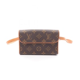 Louis Vuitton Florentine Pochette Waist Bag/Body Bag in Coated Canvas and Leather with Monogram