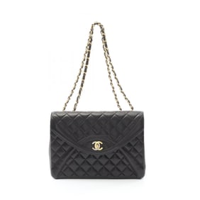 CHANEL Matelasse Paris Limited Edition Shoulder Bag, Lambskin Leather, Women's, Black