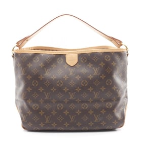 Louis Vuitton Delightful PM Shoulder Bag, Coated Canvas and Leather, Monogram, Women's, Brown,