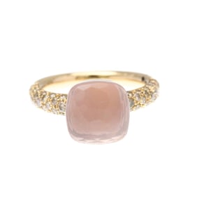 Pomellato Nudo Ring Classic PAC0040O7000BRCQR Pink Gold (18K),White Gold (18K) Fashion