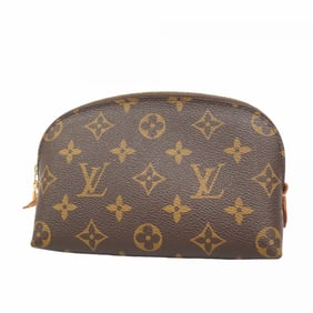 Louis Vuitton Monogram Pochette Tick PM M47515 Brown Women's Pouch