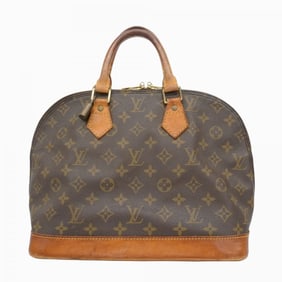 Louis Vuitton Monogram Alma Handbag M51130 Brown Women's