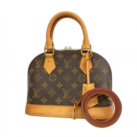 Louis Vuitton Monogram Alma BB Handbag M53152 Brown 2-Way Bag for Women