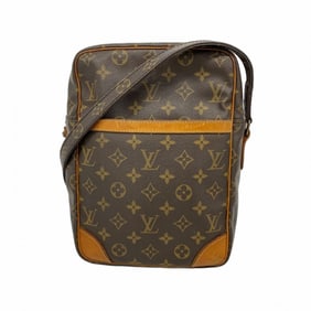 Louis Vuitton Monogram Danube MM Shoulder Bag M45264 Brown Women's
