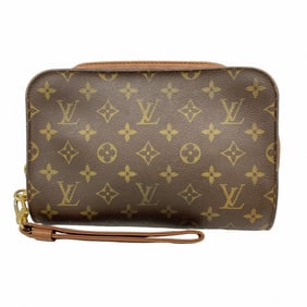 Louis Vuitton Monogram Orsay Clutch Bag M51790 Brown Men's