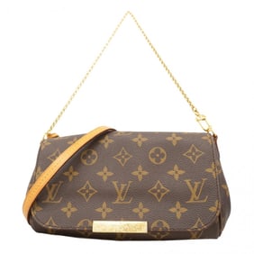 Louis Vuitton Monogram Favorite PM Handbag M40717 Brown 2-Way Bag for Women