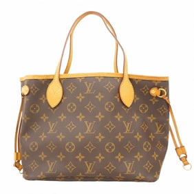 Louis Vuitton Monogram Neverfull PM Tote Bag M40155 Brown Women's