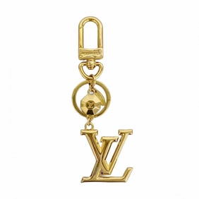 Louis Vuitton Porte-Clés LV Facet Keychain M65216 Gold for Women