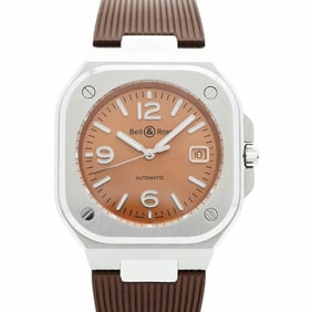 Bell & Ross BR 05 Copper Brown (BR05A-BR-ST SRB) Men's Orange Dial Watch