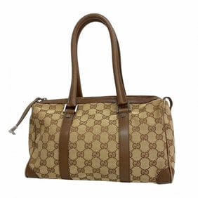 Gucci GG Canvas Handbag 30458 Brown Women's P1629040