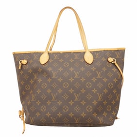 Louis Vuitton Monogram Neverfull MM Tote Bag M40156 Brown Women's P1624478