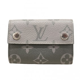 Louis Vuitton Monogram Eclipse Bicolor Discovery Compact Wallet M45417 Black/Gray Men's P1622677