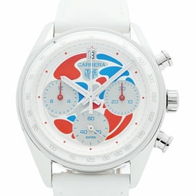 TAG Heuer Carrera EXPO2025 CBS221C White Dial Men's Watch