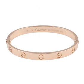 Cartier Love Bracelet, 18K Pink Gold, Women's