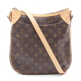 Louis Vuitton Odeon PM Shoulder Bag, Coated Canvas and Leather, Monogram, Women's, Brown, M56390