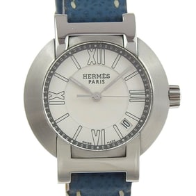 Hermès Nomad Watch, cal. 2000-1, No. 1.210, Stainless Steel and Leather, 2003, Automatic, Analog